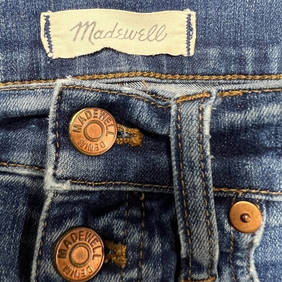 MADEWELL 10" High-Rise Skinny Jeans: Drop-Hem Edition 26 - Picture 10 of 12